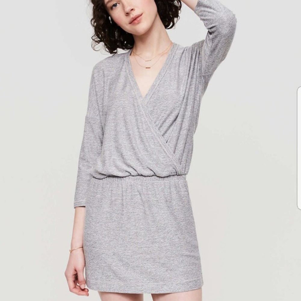 NWOT Lou & Grey blouson dress